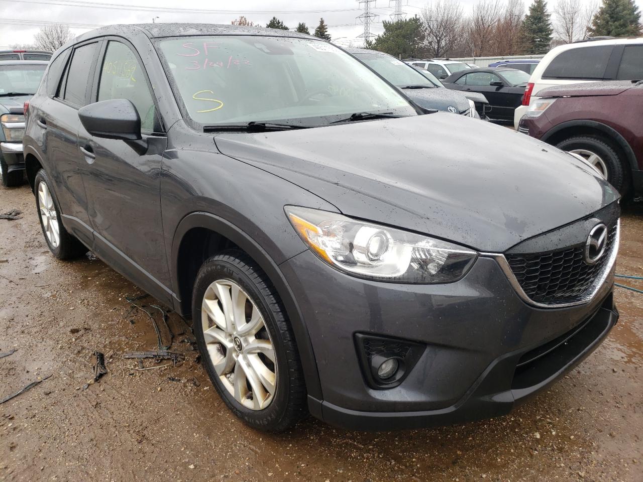 MAZDA CX-5 GT 2014 with VIN JM3KE4DY5E0364253 - Photo from auction