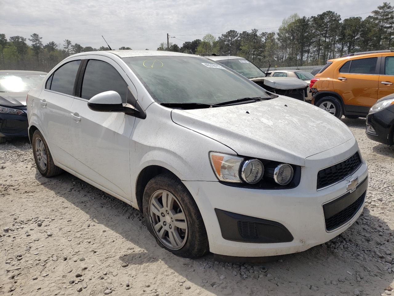 CHEVROLET SONIC LT 2014 with VIN 1G1JC5SH9E4100568 - Photo from auction