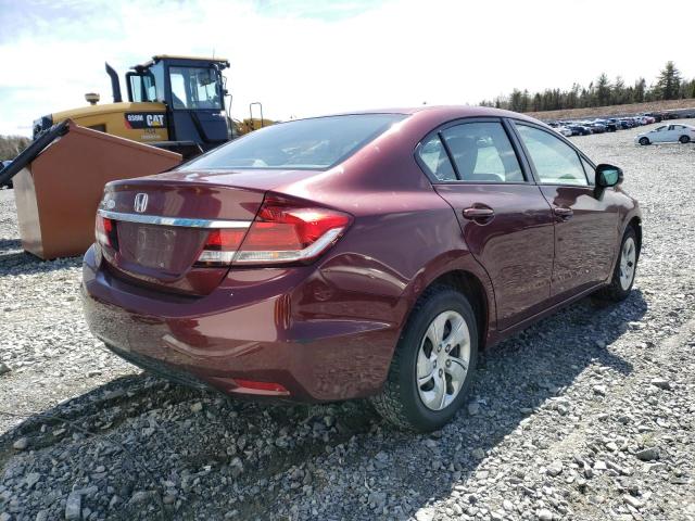 Photo 4 from auction – 2013 HONDA CIVIC LX with VIN 2HGFB2F42DH016004