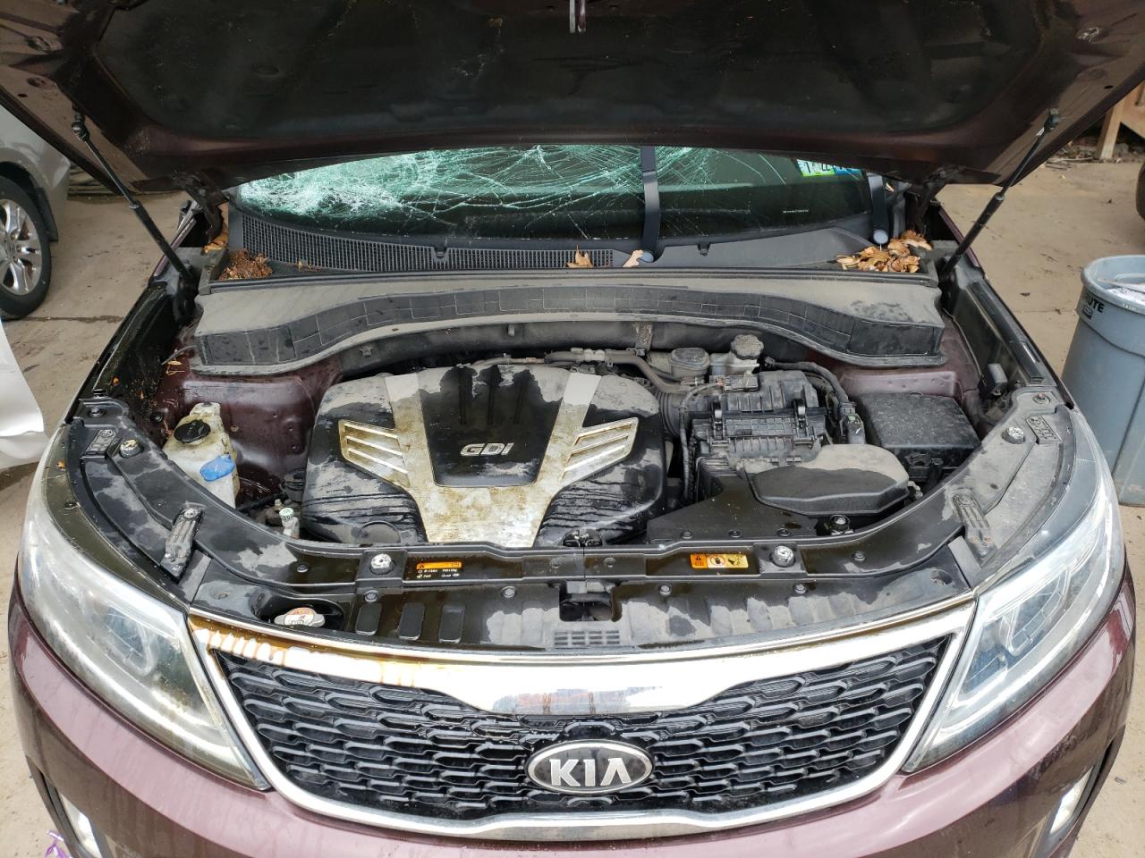 Photo 7 from auction – 2014 KIA SORENTO EX with VIN 5XYKUDA77EG497744