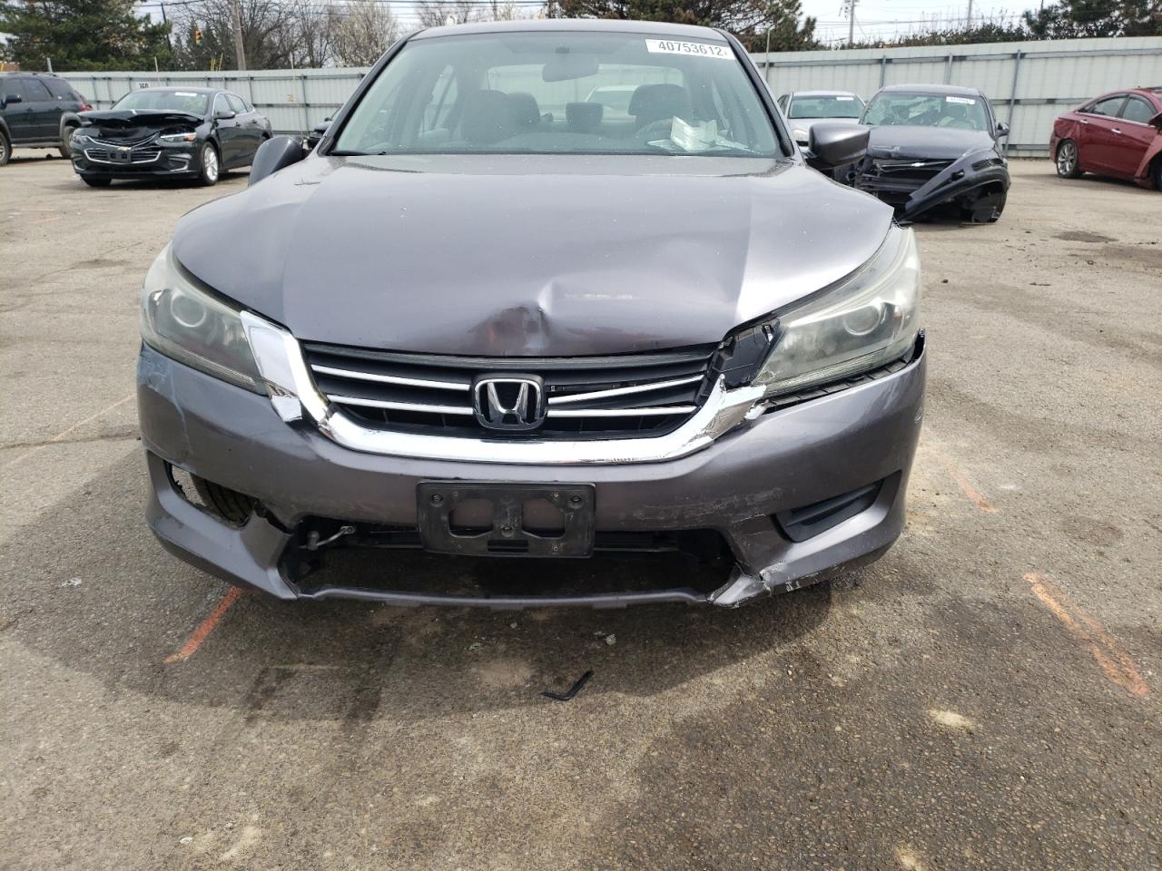 Photo 7 from auction – 2014 HONDA ACCORD LX with VIN 1HGCR2F33EA075696