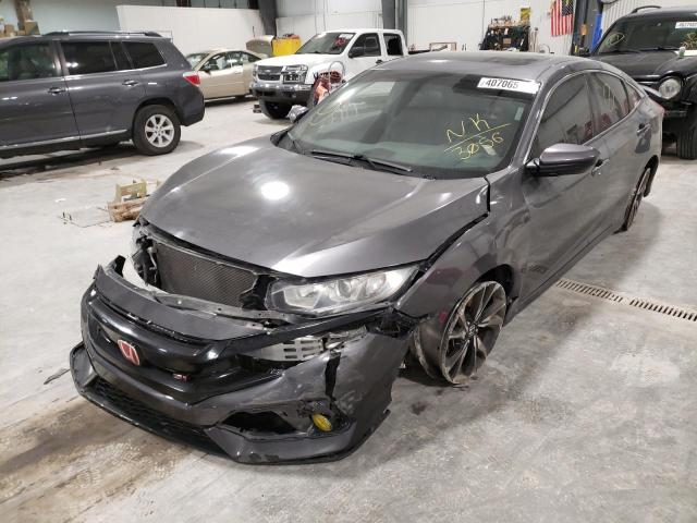 Photo 2 from auction – 2018 HONDA CIVIC SI with VIN 2HGFC1E59JH703056