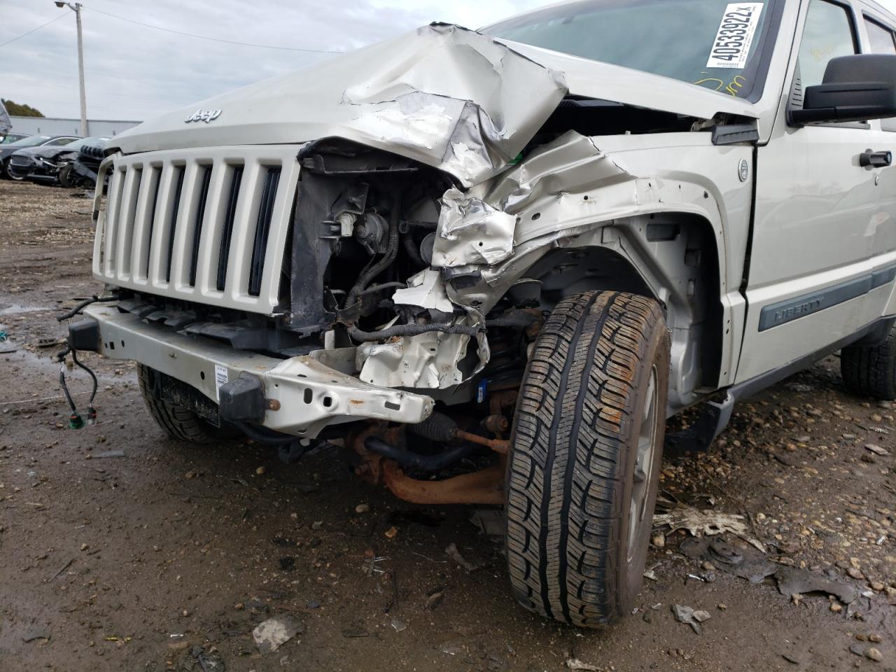 Photo 9 from auction – 2009 JEEP LIBERTY SP with VIN 1J8GN28K39W506166
