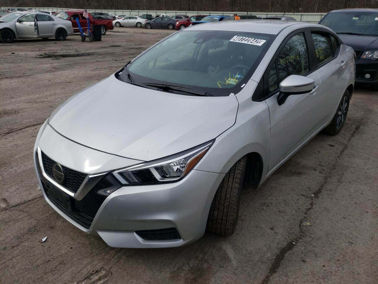 Photo 2 from auction – 2021 NISSAN VERSA SV with VIN 3N1CN8EV8ML869765