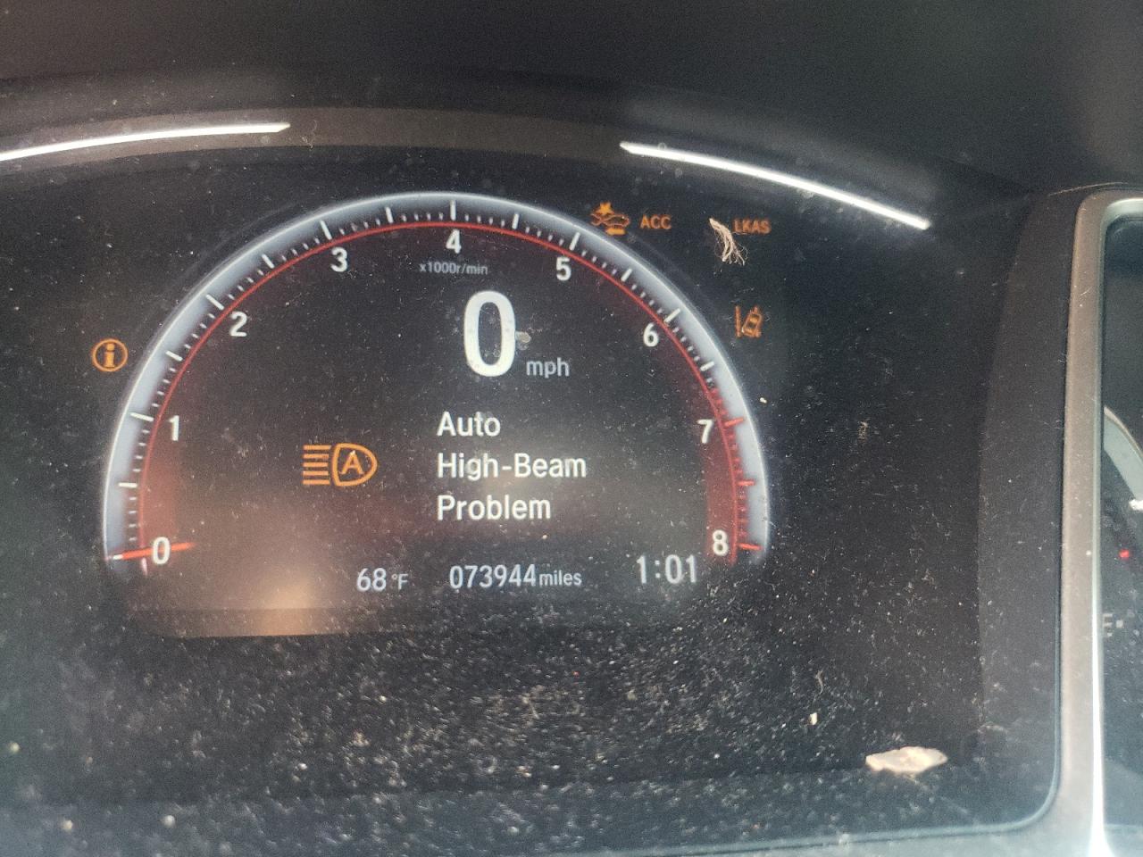 Photo 8 from auction – 2019 HONDA CIVIC with VIN 19XFC2F84KE033152