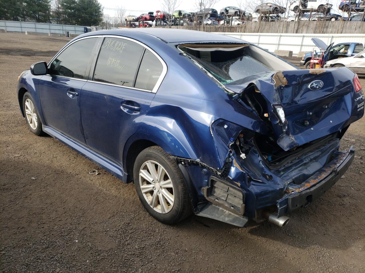 Photo 3 from auction – 2011 SUBARU LEGACY 2.5 with VIN 4S3BMBC60B3221480