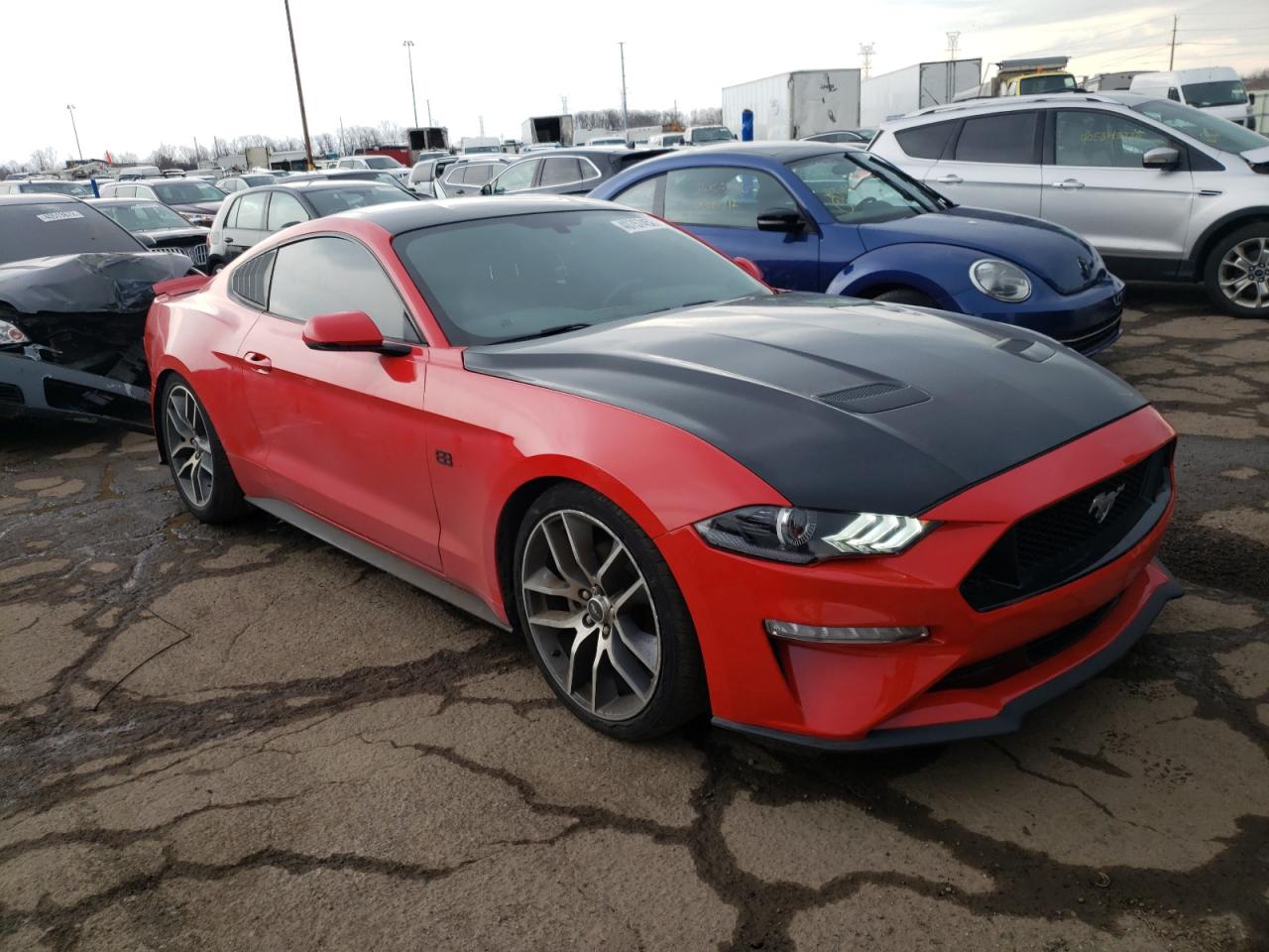 FORD MUSTANG 2015 with VIN 1FA6P8TH0F5341440 - Photo from auction