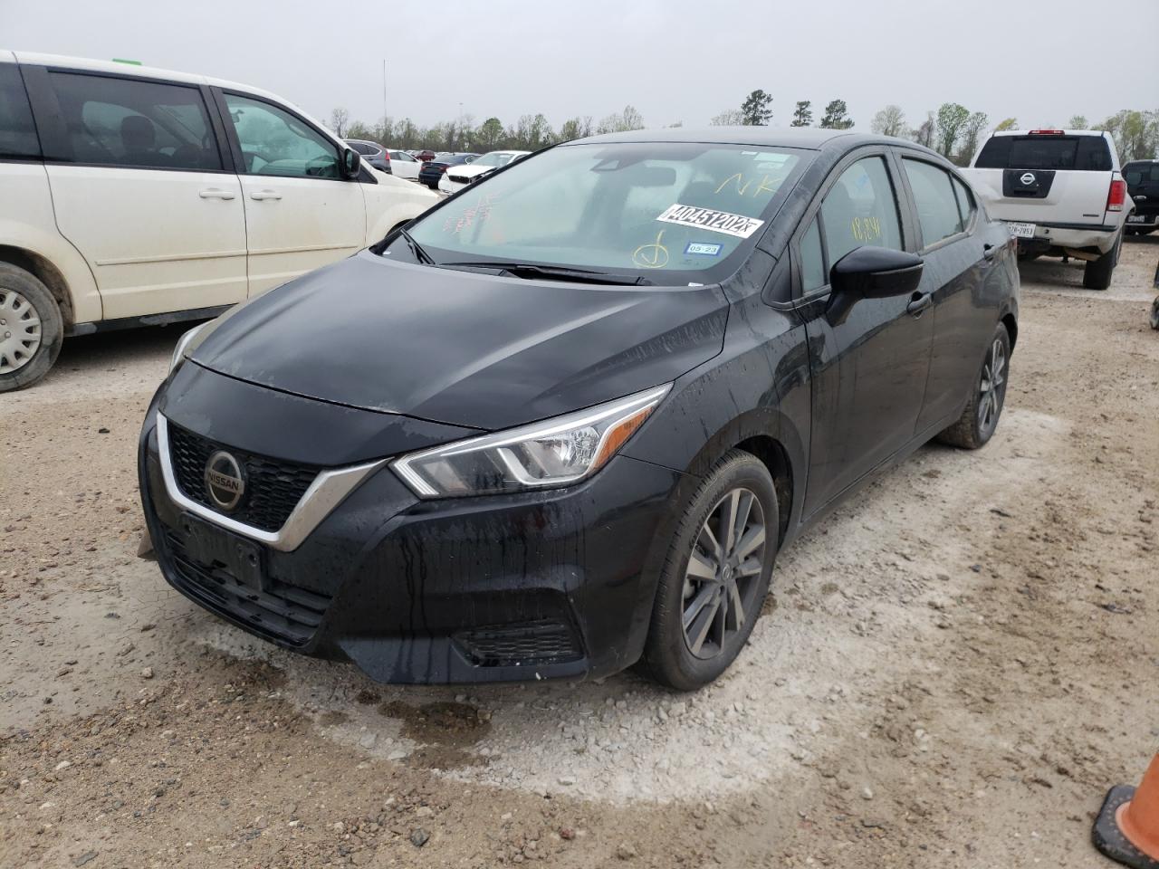 Photo 2 from auction – 2021 NISSAN VERSA SV with VIN 3N1CN8EV8ML889661