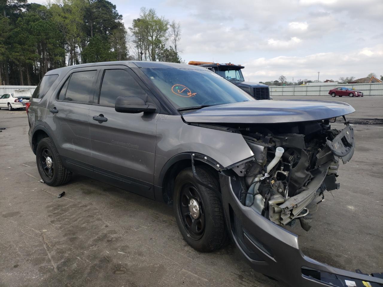FORD EXPLORER P 2017 with VIN 1FM5K8ARXHGB00987 - Photo from auction