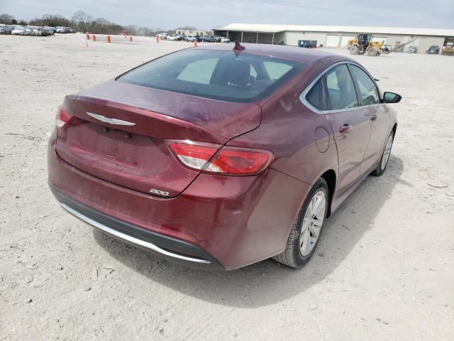 Photo 4 from auction – 2015 CHRYSLER 200 LIMITE with VIN 1C3CCCAB5FN605458