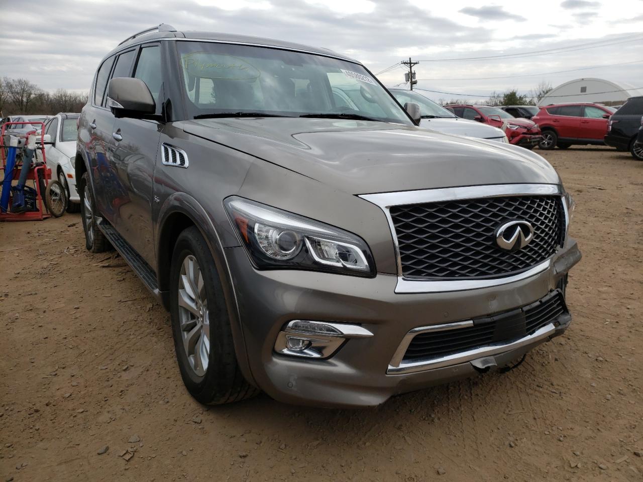 Photo 1 from auction – 2017 INFINITI QX80 BASE with VIN JN8AZ2NE7H9154209
