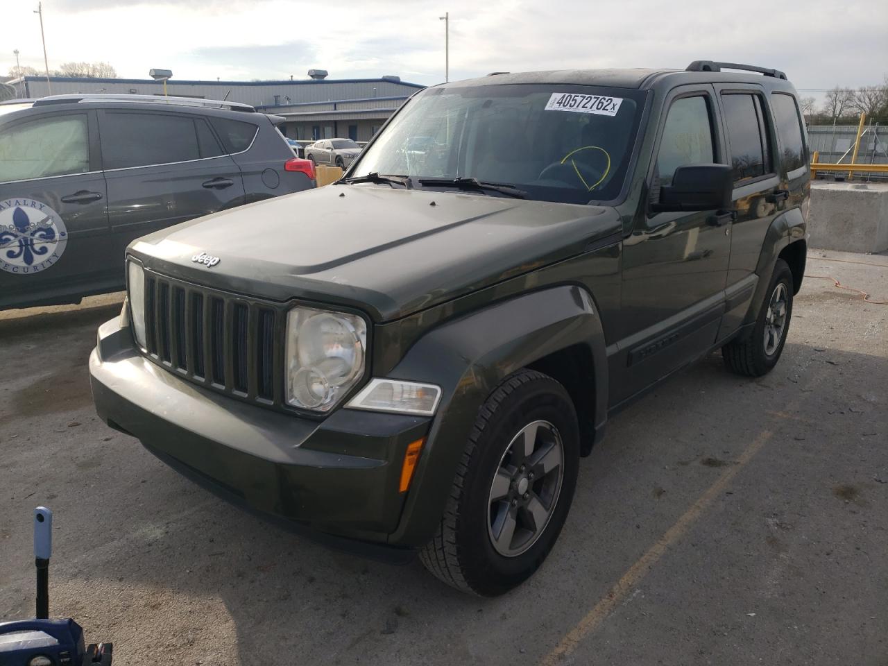 Photo 2 from auction – 2008 JEEP LIBERTY SP with VIN 1J8GP28K28W158692