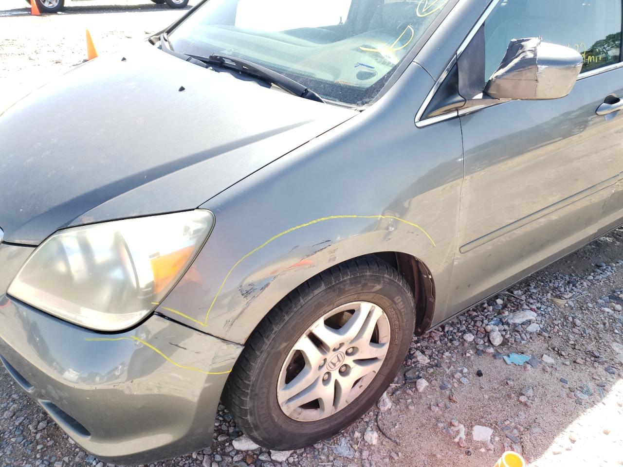 Photo 9 from auction – 2007 HONDA ODYSSEY EX with VIN 5FNRL38657B407512