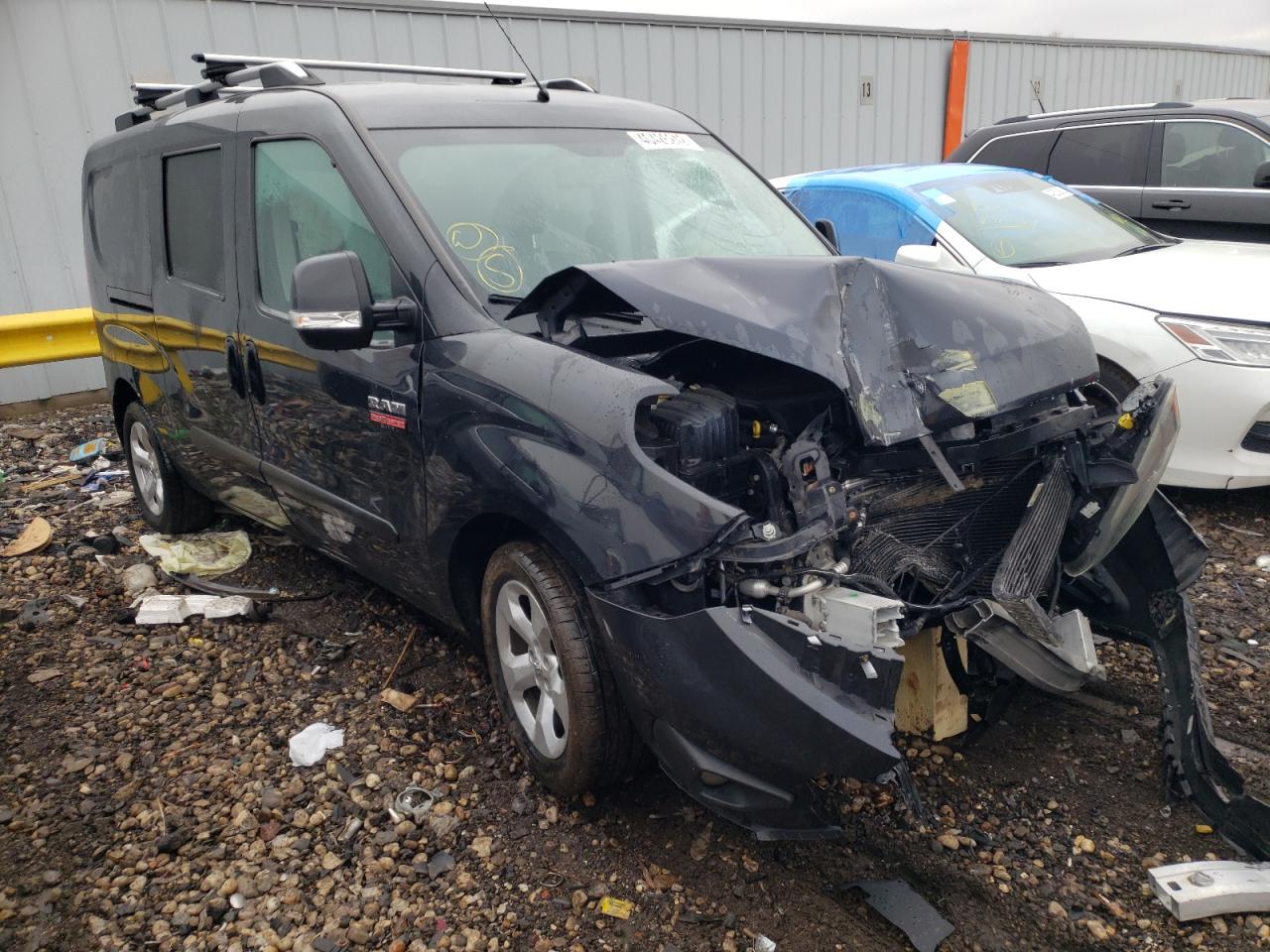 RAM PROMASTER 2015 with VIN ZFBERFBTXF6198911 - Photo from auction