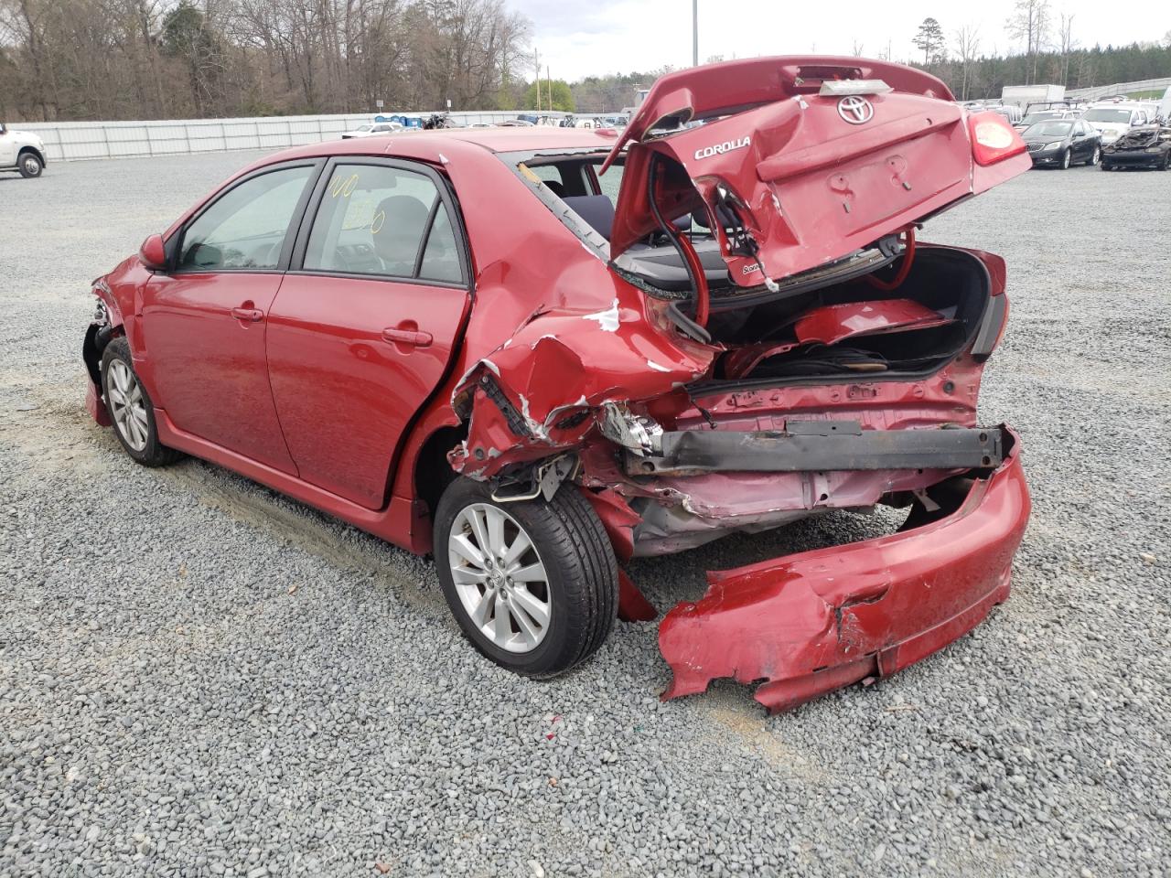 Photo 3 from auction – 2009 TOYOTA CORROLA with VIN 2T1BU40E89C139375