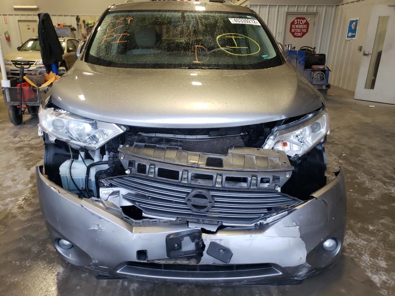 Photo 9 from auction – 2012 NISSAN QUEST S with VIN JN8AE2KP5C9039392