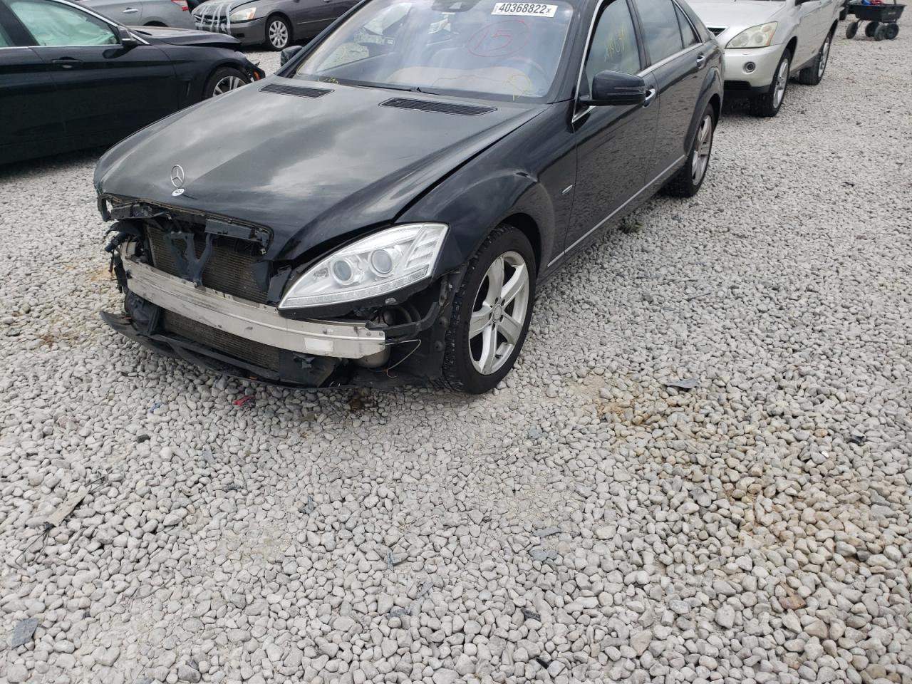 Photo 2 from auction – 2012 MERCEDES-BENZ S 550 with VIN WDDNG7DB1CA431442