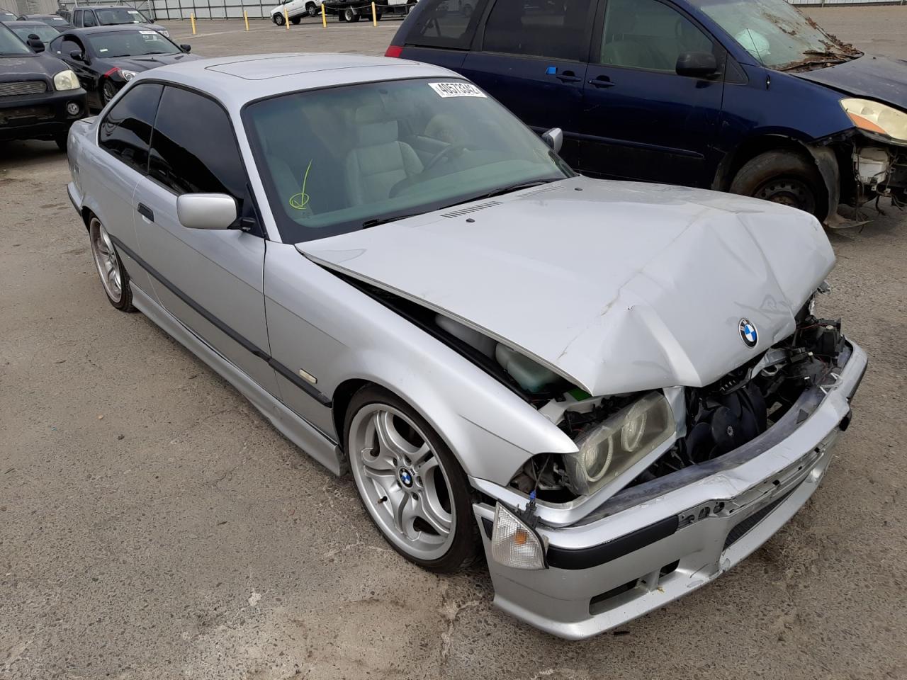 BMW 323 IS 1999 with VIN WBABF7332XEH43732 - Photo from auction