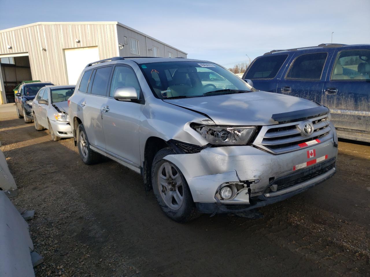 TOYOTA HIGHLANDER 2012 with VIN 5TDBK3EH2CS114134 - Photo from auction