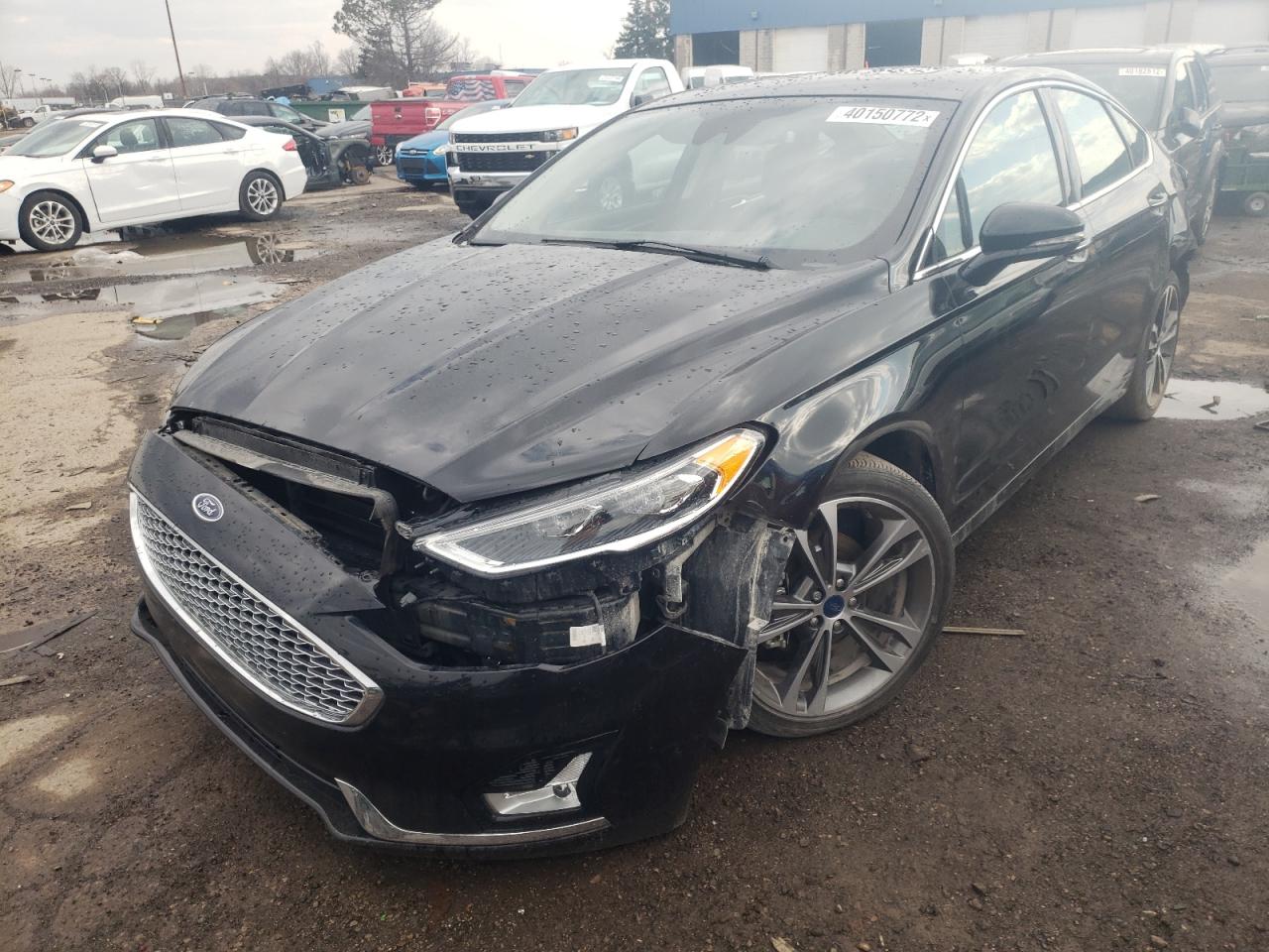 Photo 2 from auction – 2020 FORD FUSION TIT with VIN 3FA6P0D93LR179725