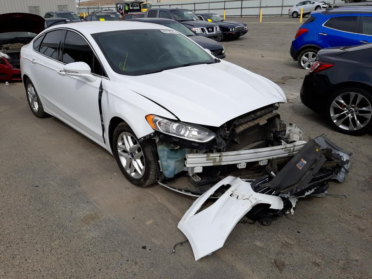 FORD FUSION SE 2016 with VIN 3FA6P0HD4GR147161 - Photo from auction