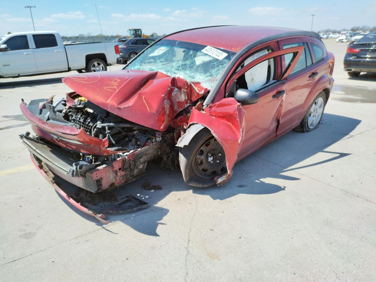 Photo 2 from auction – 2007 DODGE CALIBER SX with VIN 1B3HB48B97D109281