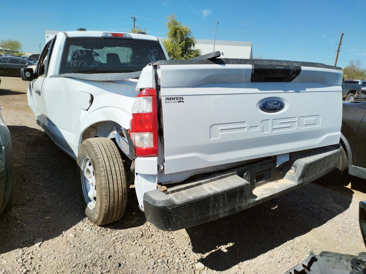 Photo 3 from auction – 2021 FORD F150 with VIN 1FTMF1CB8MKE76882