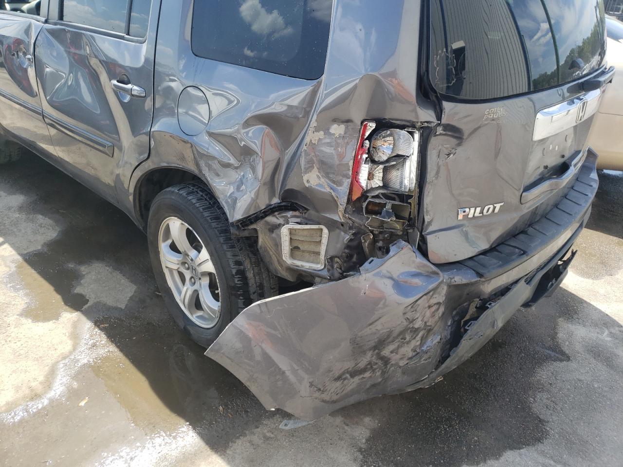 Photo 10 from auction – 2014 HONDA PILOT EXL with VIN 5FNYF4H56EB020190