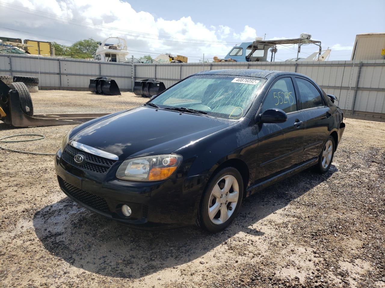 Photo 2 from auction – 2008 KIA SPECTRA EX with VIN KNAFE121285020012