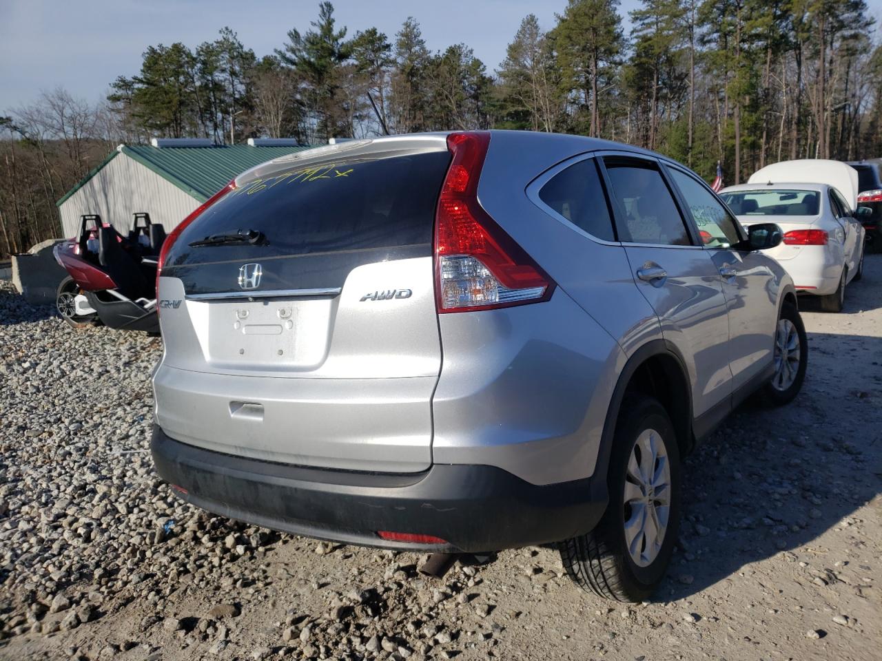 Photo 4 from auction – 2014 HONDA CR-V EX with VIN 2HKRM4H56EH691449