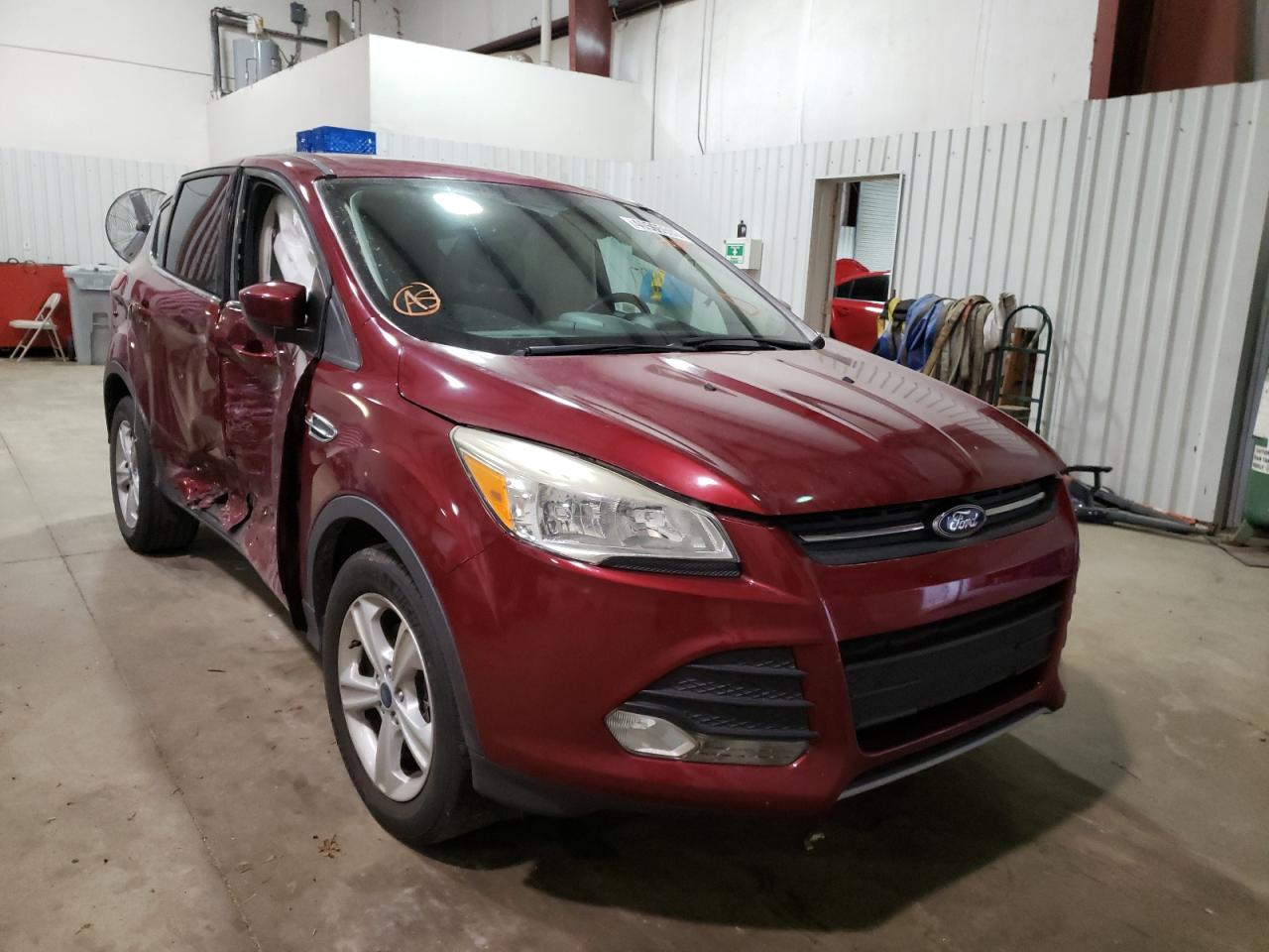 FORD ESCAPE SE 2014 with VIN 1FMCU0G92EUE46992 - Photo from auction