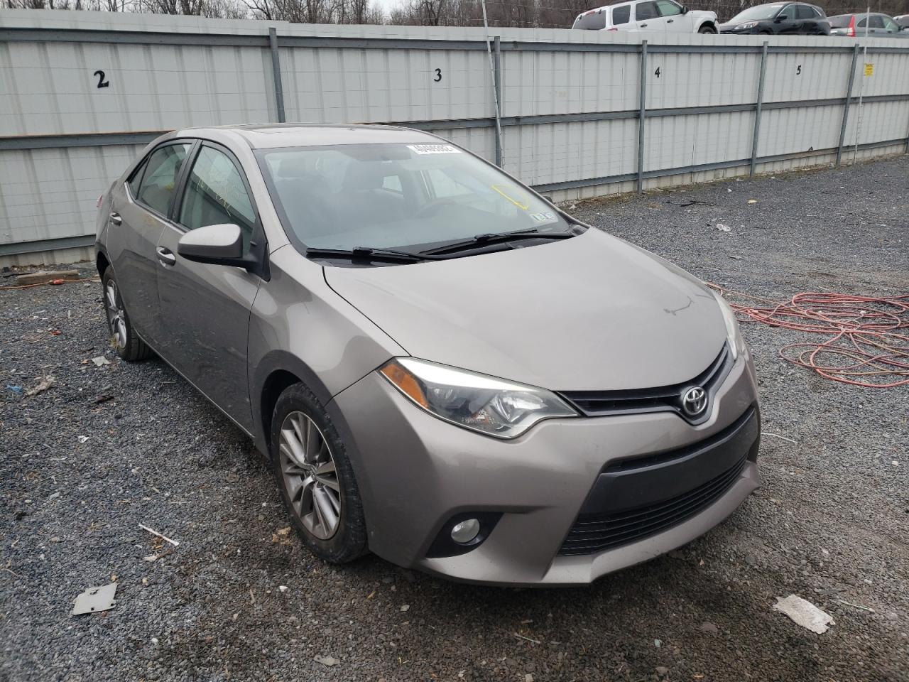 TOYOTA COROLLA L 2015 with VIN 2T1BURHE0FC467869 - Photo from auction