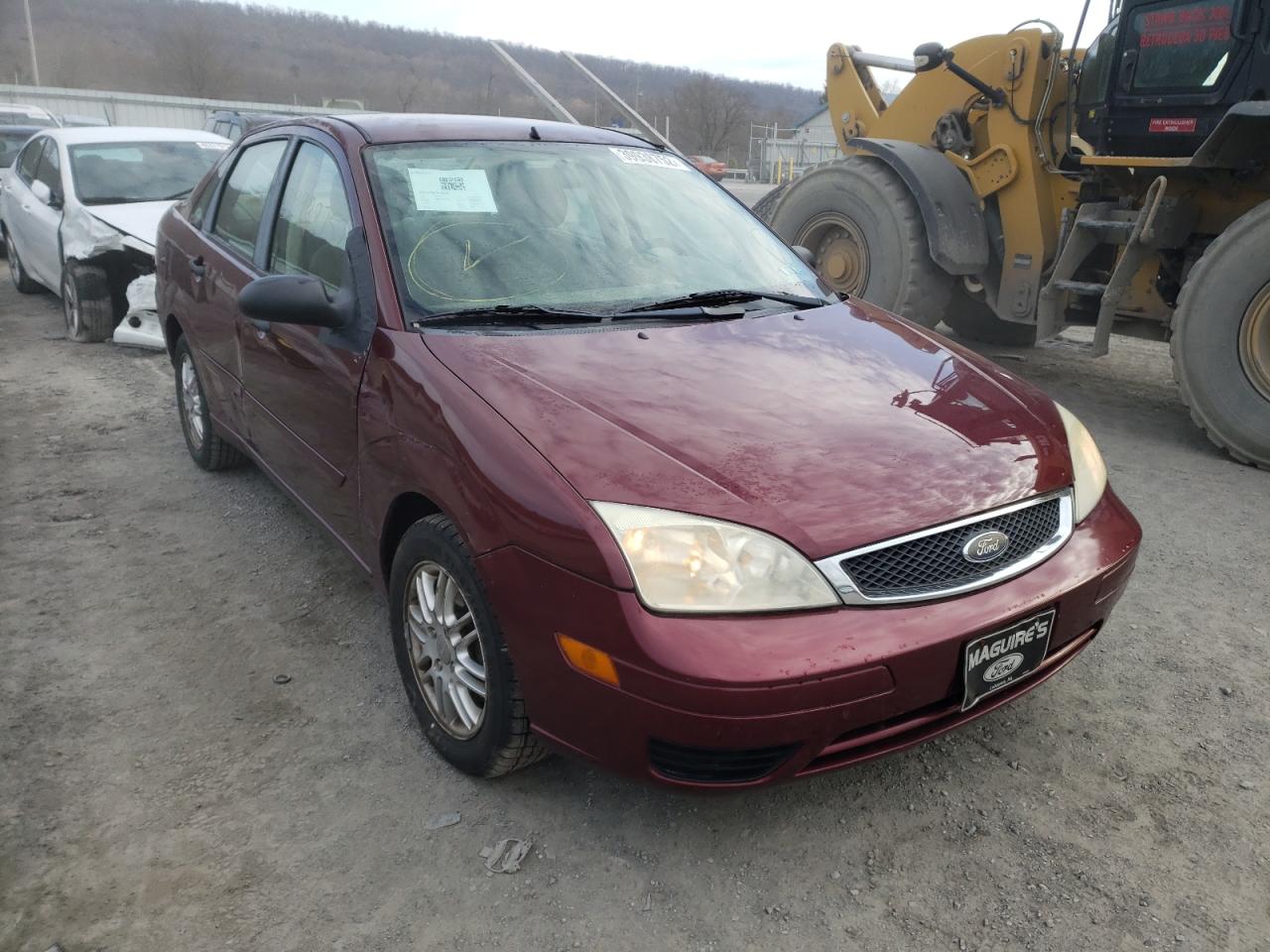 FORD FOCUS ZX4 2007 with VIN 1FAFP34N77W329949 - Photo from auction
