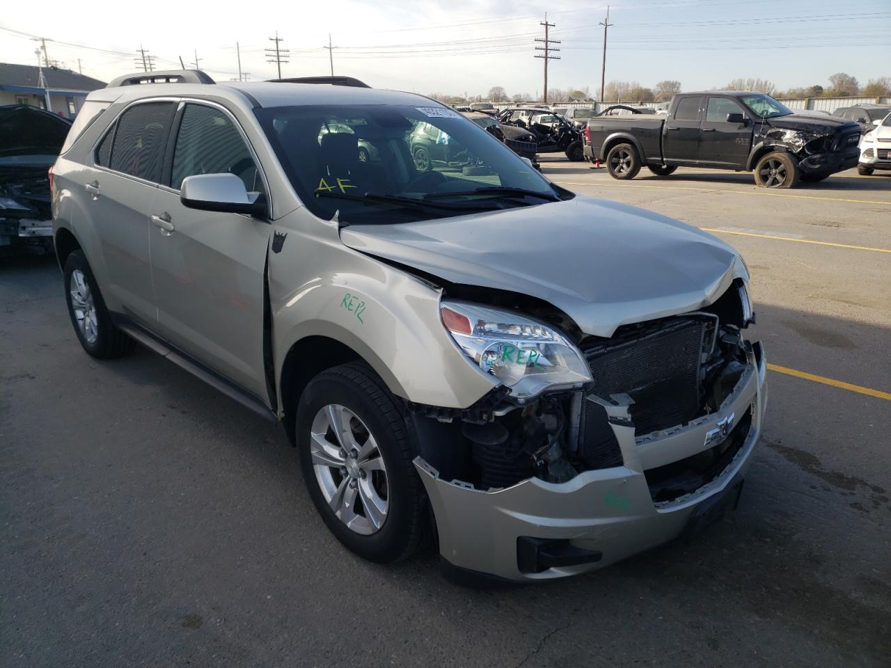 CHEVROLET EQUINOX LT 2015 with VIN 2GNFLFEK6F6172989 - Photo from auction