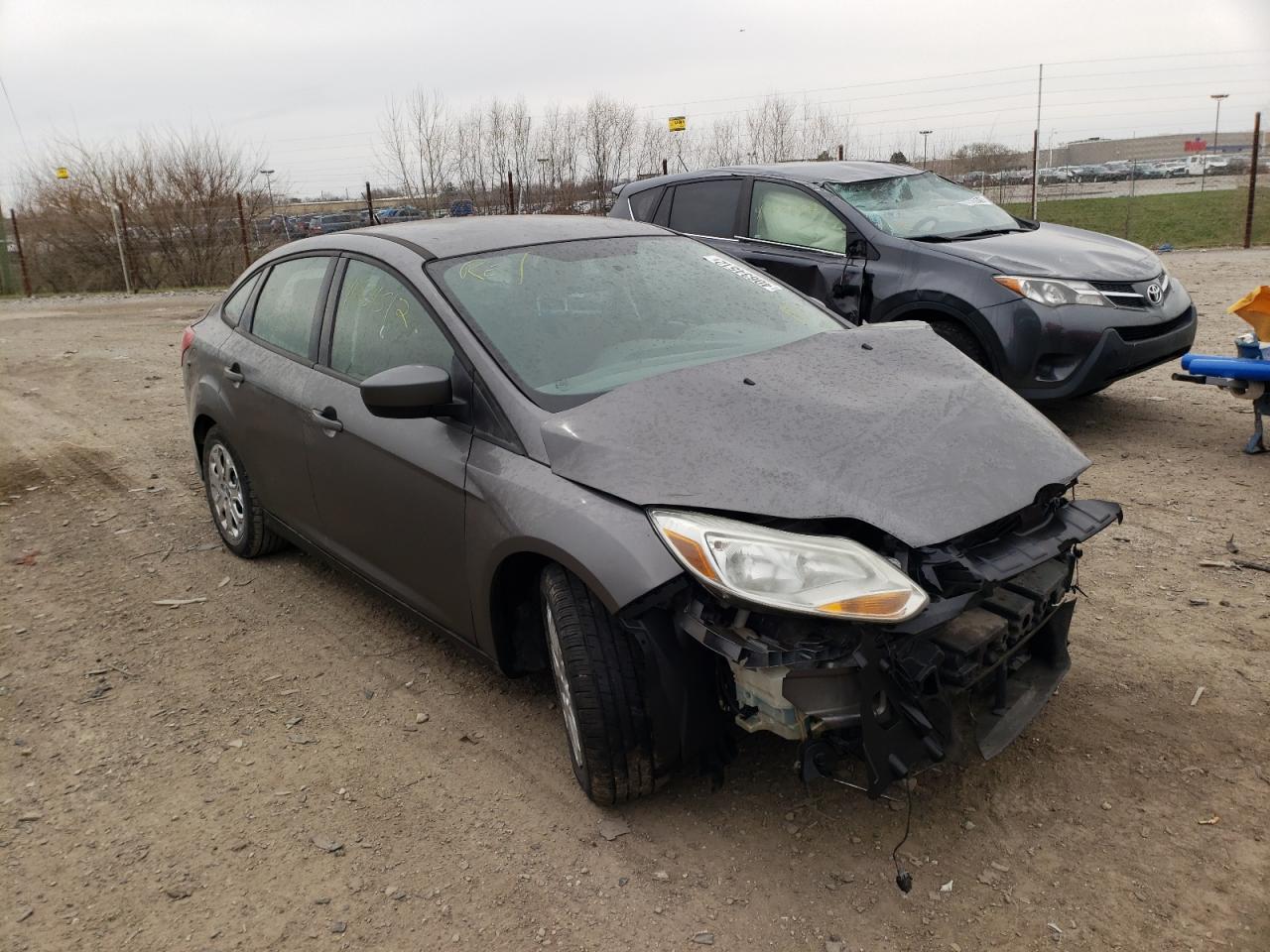 FORD FOCUS SE 2012 with VIN 1FAHP3F23CL174601 - Photo from auction