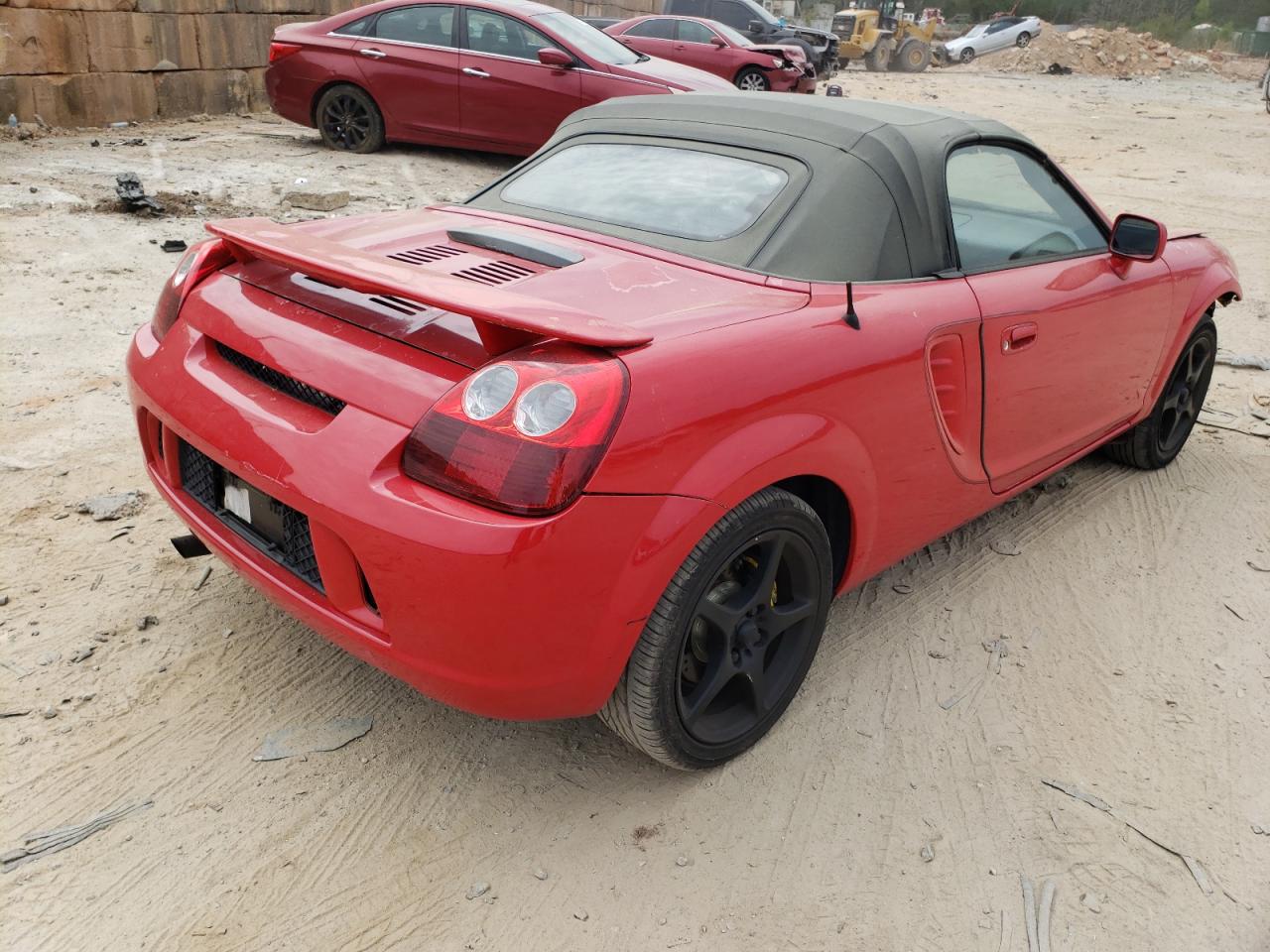 Photo 6 from auction – 2003 TOYOTA MR2 SPYDER with VIN JTDFR320430054985