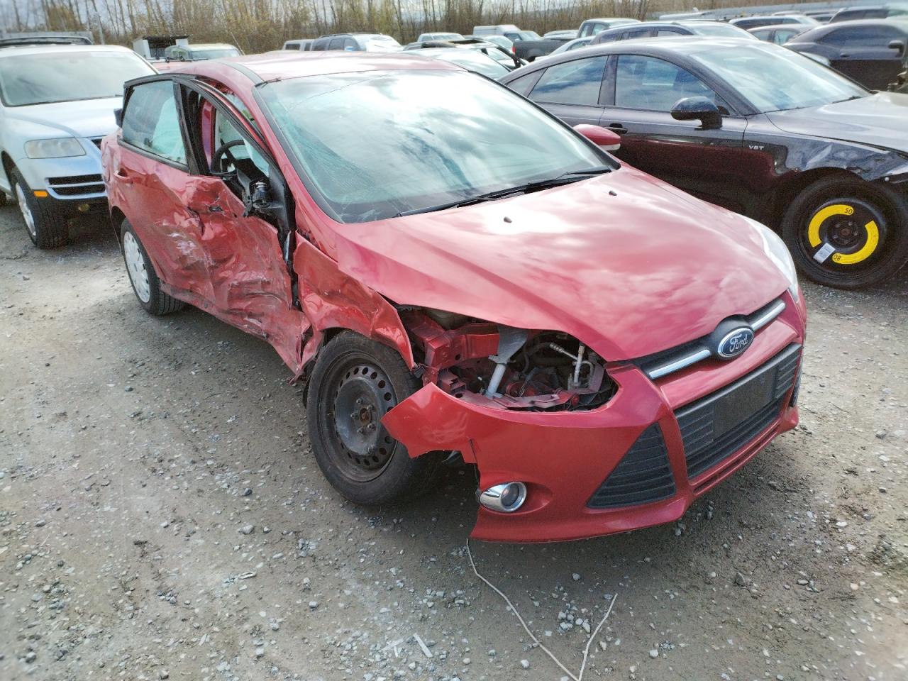 FORD FOCUS SE 2012 with VIN 1FAHP3F28CL368993 - Photo from auction
