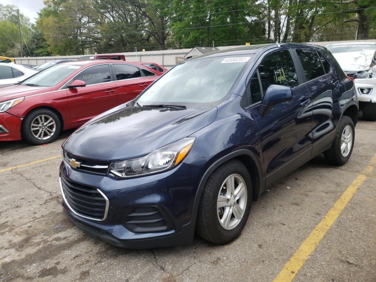 Photo 2 from auction – 2019 CHEVROLET TRAX LS with VIN 3GNCJKSB5KL259360