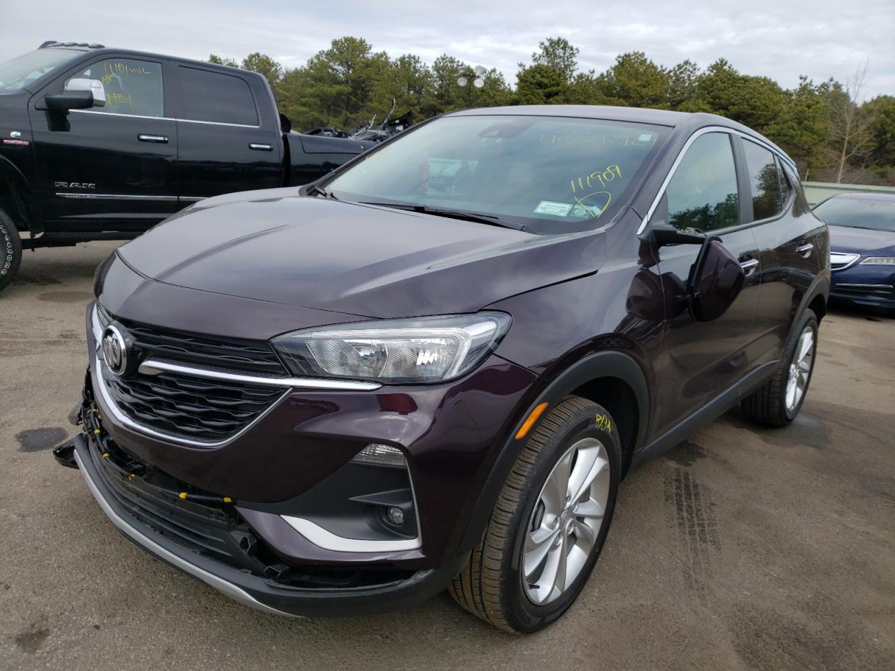 Photo 2 from auction – 2020 BUICK ENCORE GX with VIN KL4MMCSL2LB111909