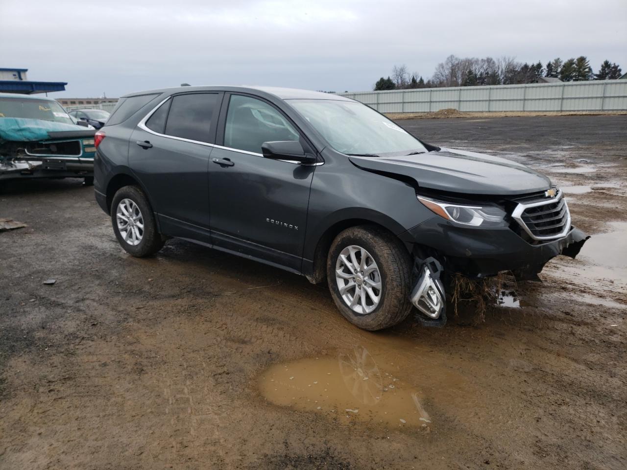 CHEVROLET EQUINOX LT 2021 with VIN 3GNAXUEV2ML325471 - Photo from auction
