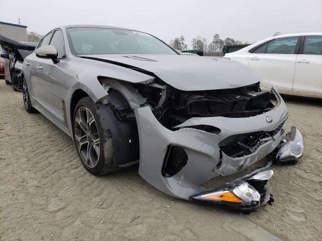 KIA STINGER 2021 with VIN KNAE15LA6M6091621 - Photo from auction