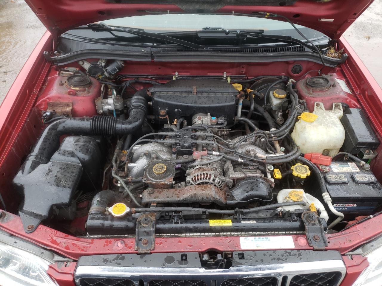 Photo 7 from auction – 2002 SUBARU FORESTER S with VIN JF1SF65672G728129
