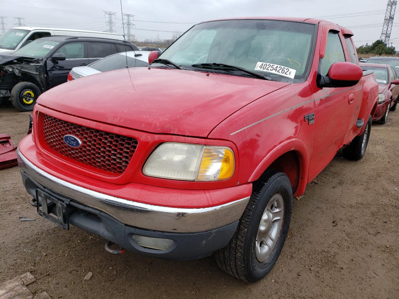 Photo 2 from auction – 2001 FORD F150 with VIN 2FTRX08L51CA52073