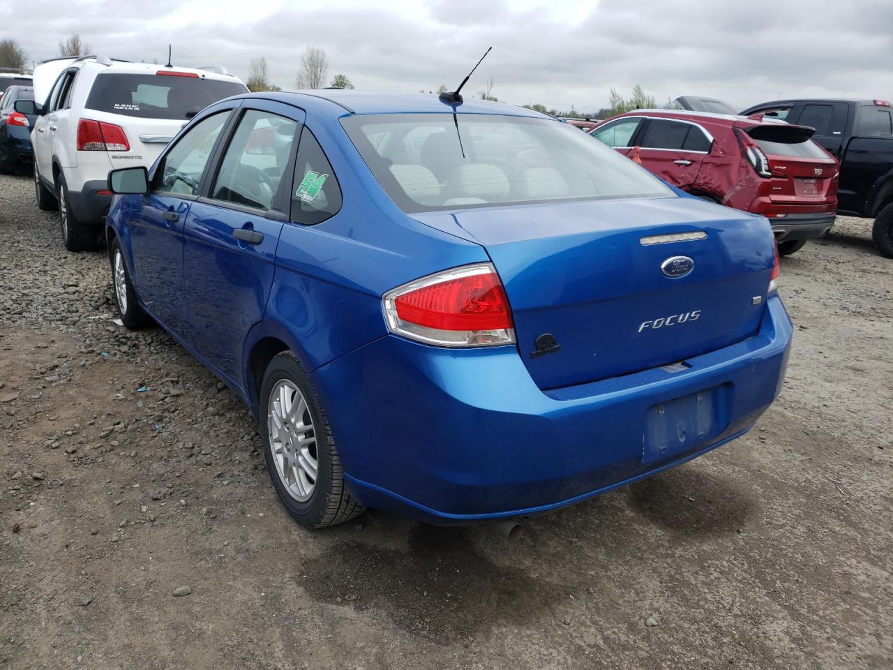 Photo 3 from auction – 2011 FORD FOCUS SE with VIN 1FAHP3FN9BW179633