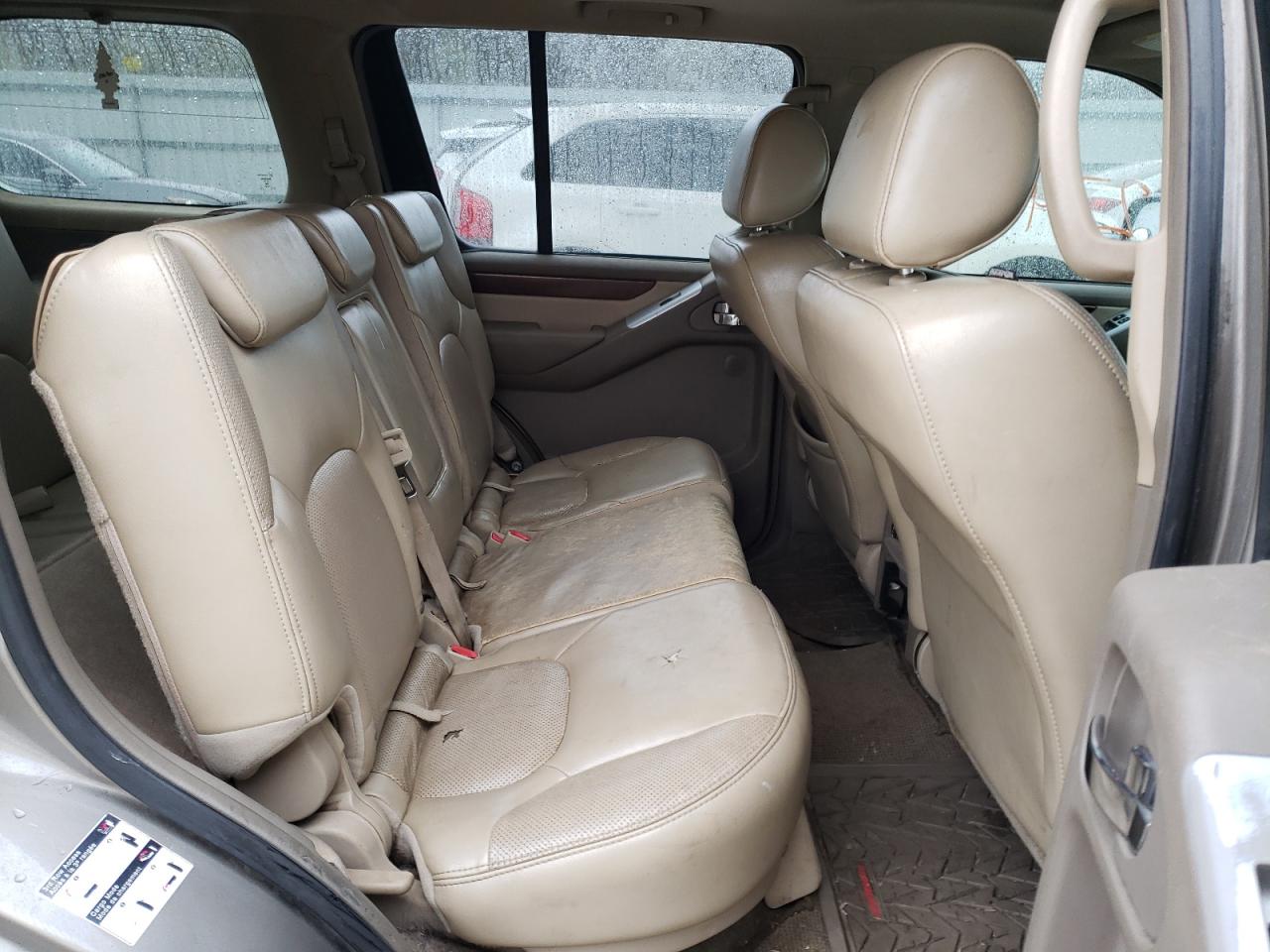 Photo 6 from auction – 2008 NISSAN PATHFINDER with VIN 5N1AR18U78C639599
