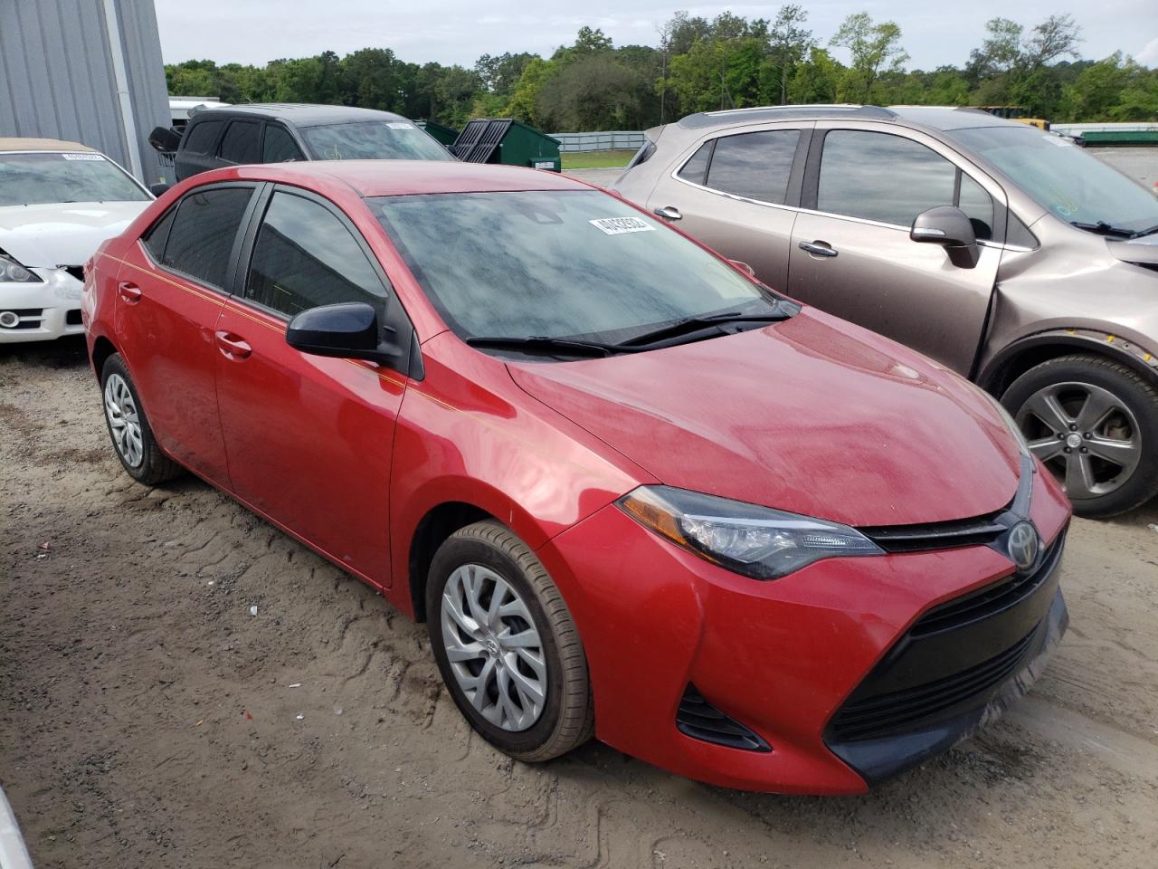 TOYOTA COROLLA L 2017 with VIN 2T1BURHE7HC788973 - Photo from auction