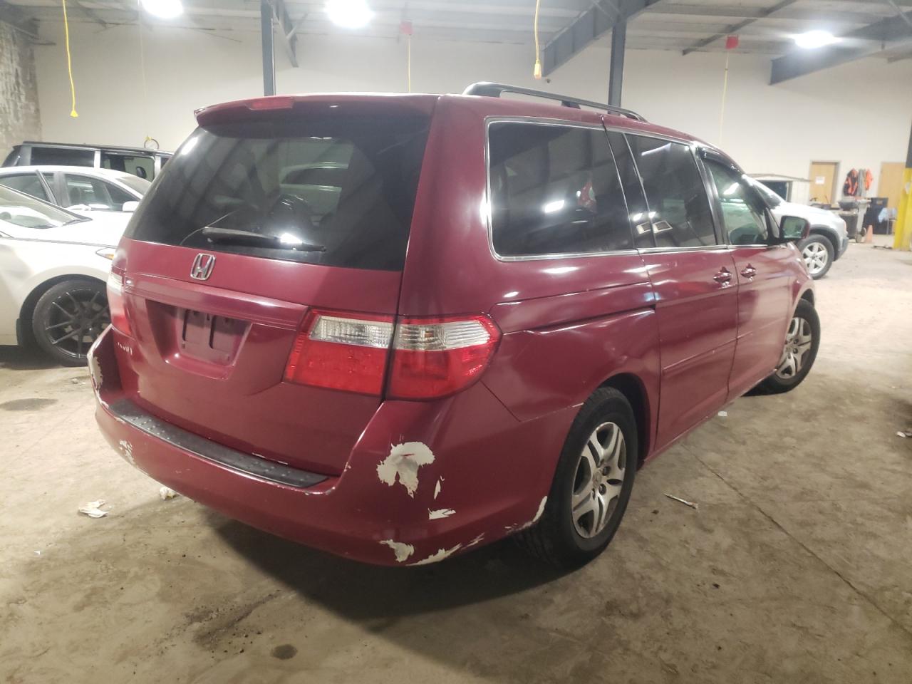 Photo 4 from auction – 2007 HONDA ODYSSEY EX with VIN 5FNRL38497B408225
