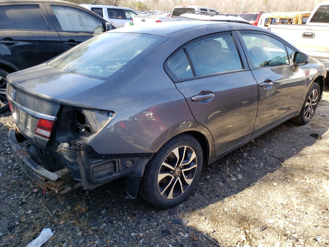 Photo 4 from auction – 2013 HONDA CIVIC EX with VIN 2HGFB2F8XDH500943