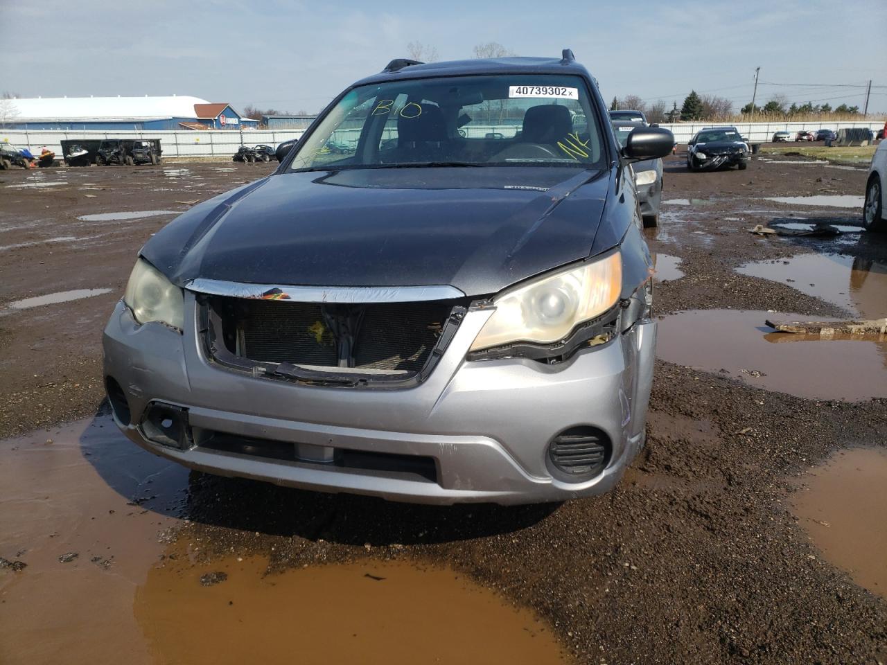 Photo 9 from auction – 2009 SUBARU OUTBACK with VIN 4S4BP60C797338688