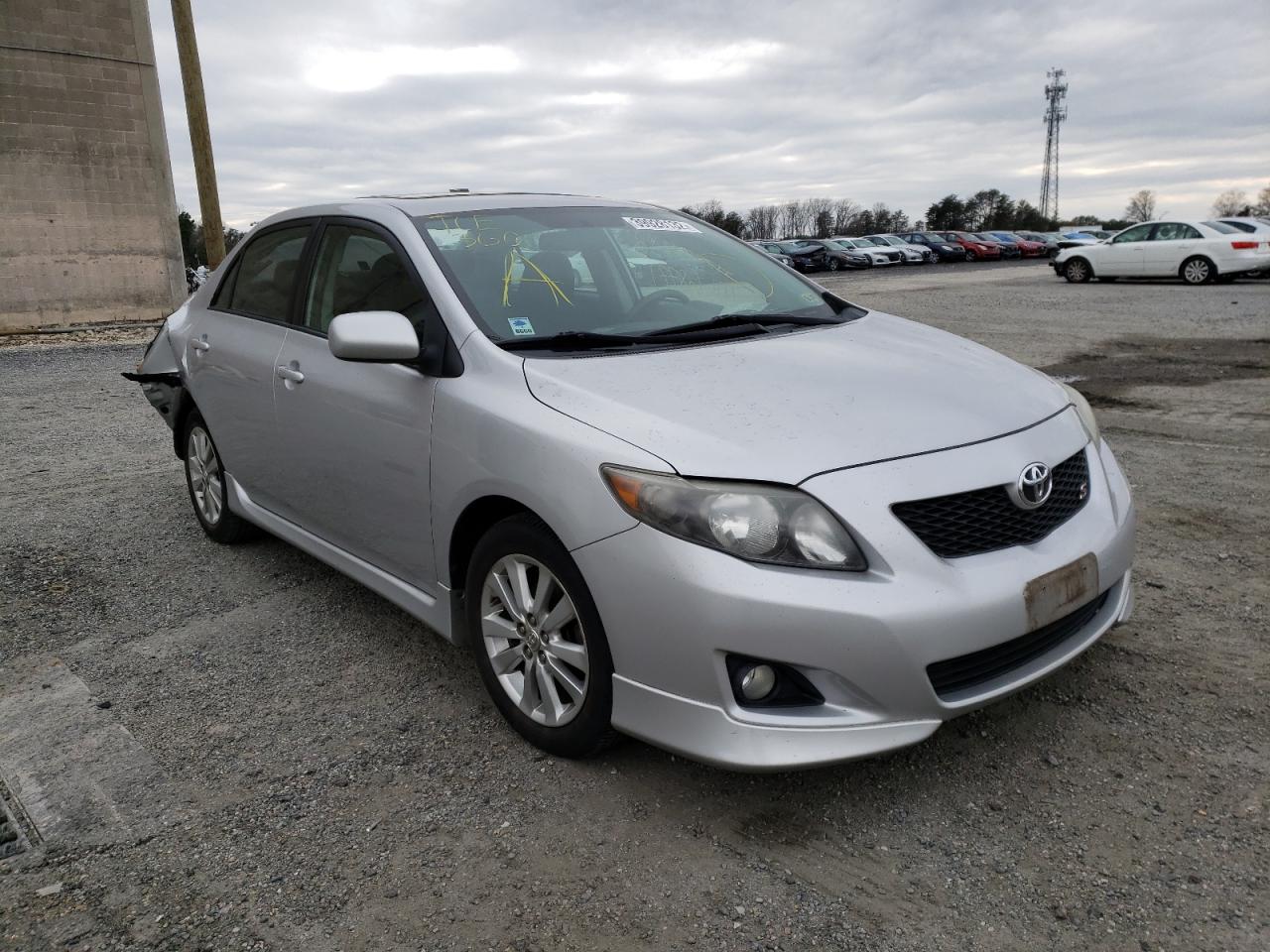 Photo 1 from auction – 2009 TOYOTA COROLLA BA with VIN 2T1BU40E99C107275